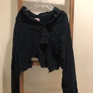 LF Furst of a Kind Cropped Flannel